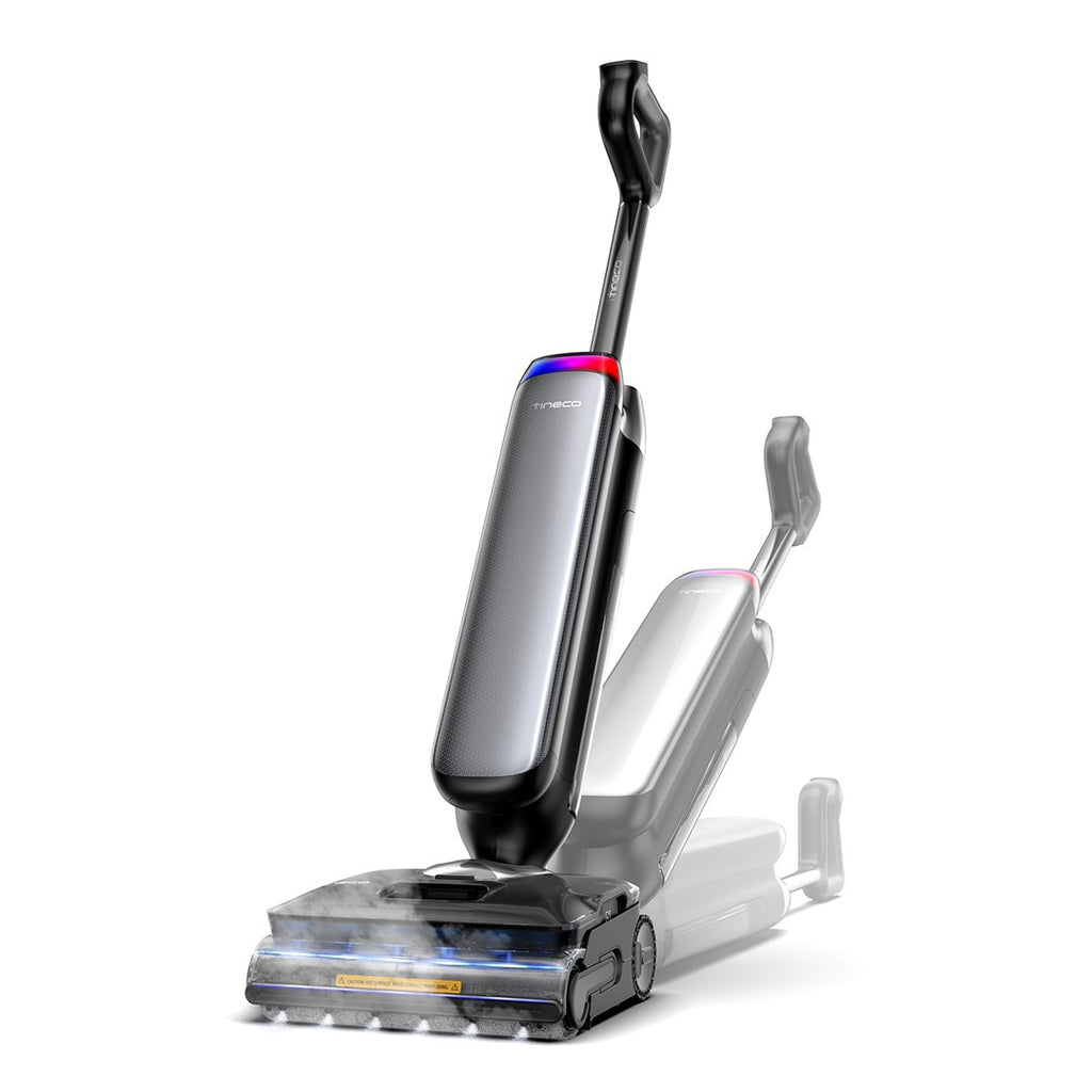 Tineco Floor One S9 Artist Steam Pro Upright vacuum Battery Dry&wet Bagless Black  Silver