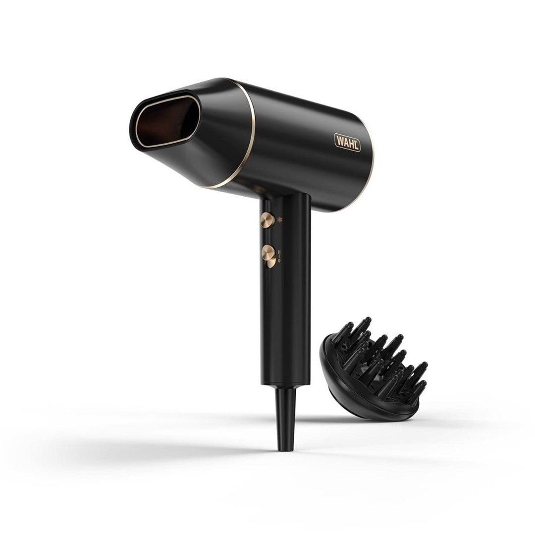 Wahl Ionic Flow Hair Dryer 2100 W Black Gold