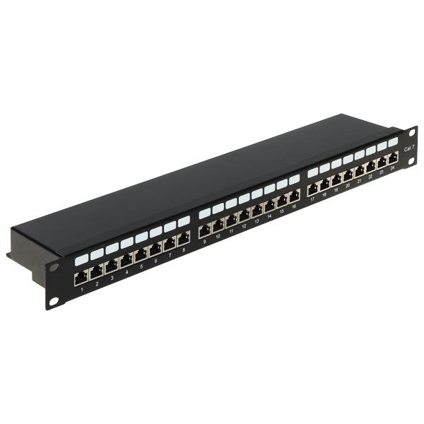Inne Patch Panel RJ-45 PP-24/RJ7-C/FTP-S Networks and Security Systems 60 mm Width 505 mm Length