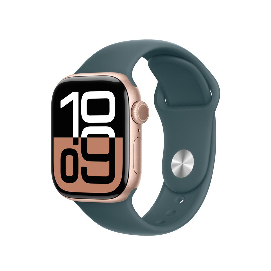 Apple Watch Sport Band 42 mm, Sea Green, Fluoroelastomer, M/L, Model Q601-0EE