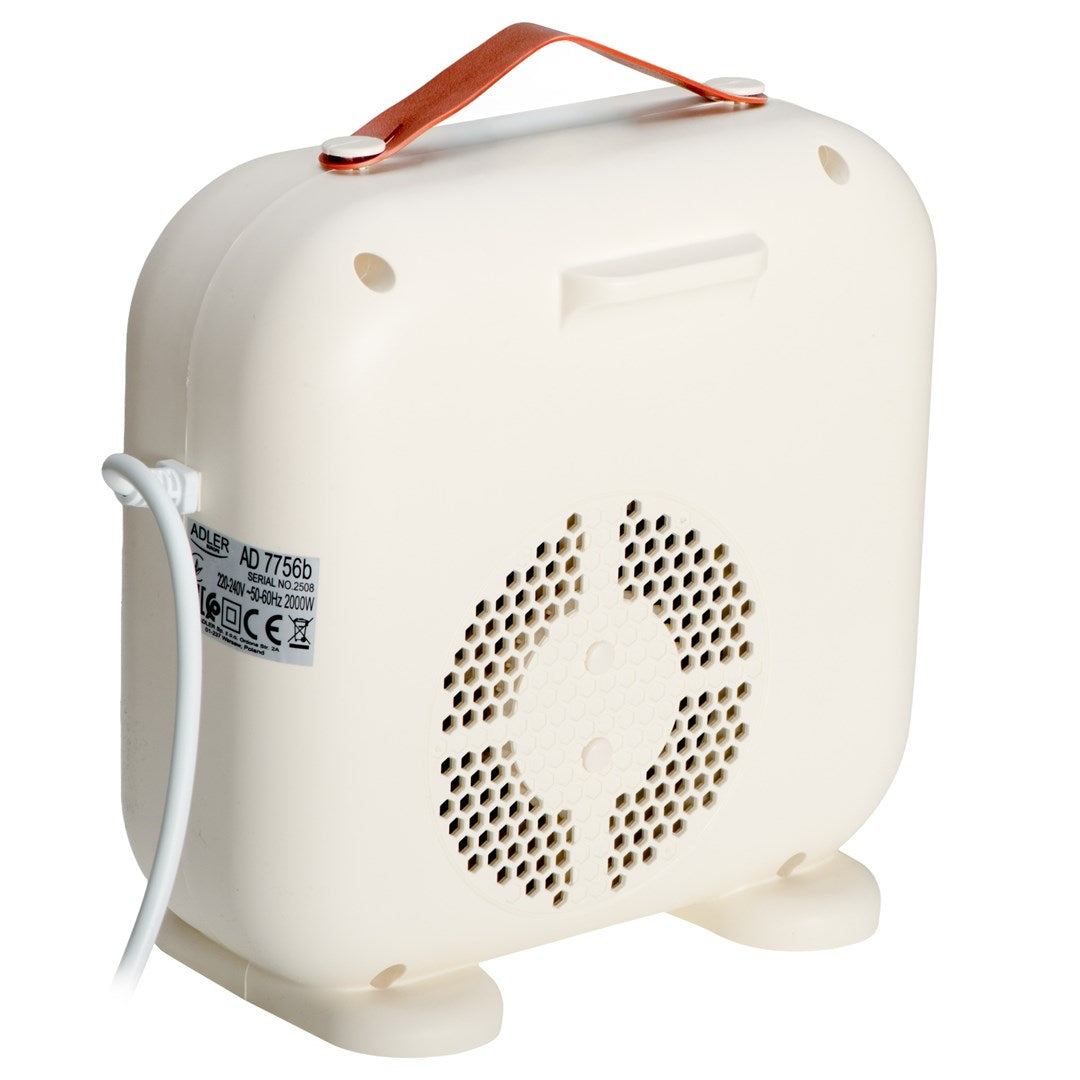 Fan Heater ADLER AD 7756 Beige