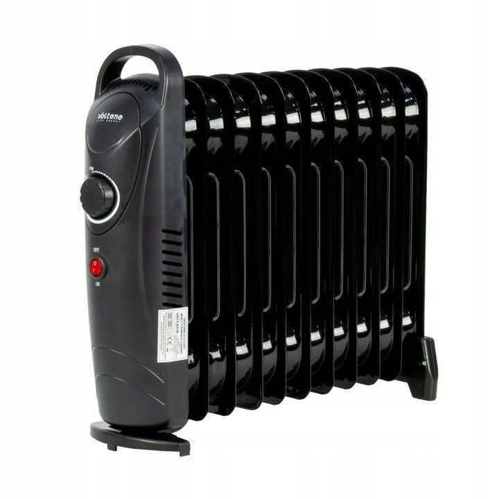 Volteno Oil Radiator VO2829 11 Fins 1200W Black