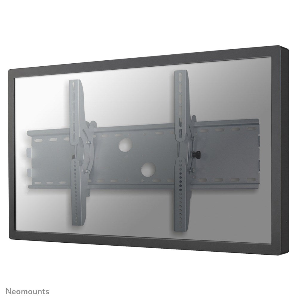 Neomounts PLASMA-W200 Clamp for Flat Screen TV (Tilt) Silver - Screen Size: 94-216 cm (37"-85") - Wall Mount