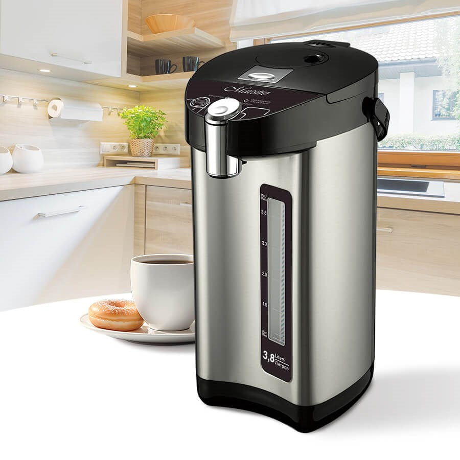Feel-Maestro Thermotopf 4.5 L Silver Black MR-081