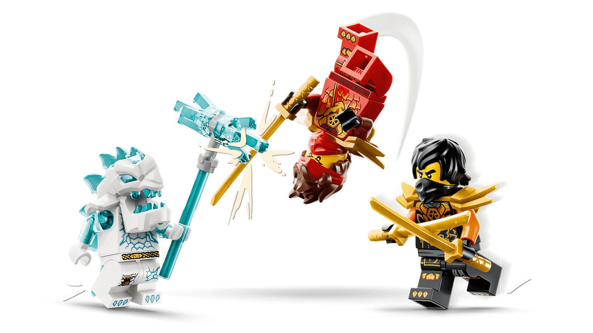 LEGO NINJAGO Kai and Cole's Combiner Vehicles Set, 394 Pieces, Ages 7+, Model 71864