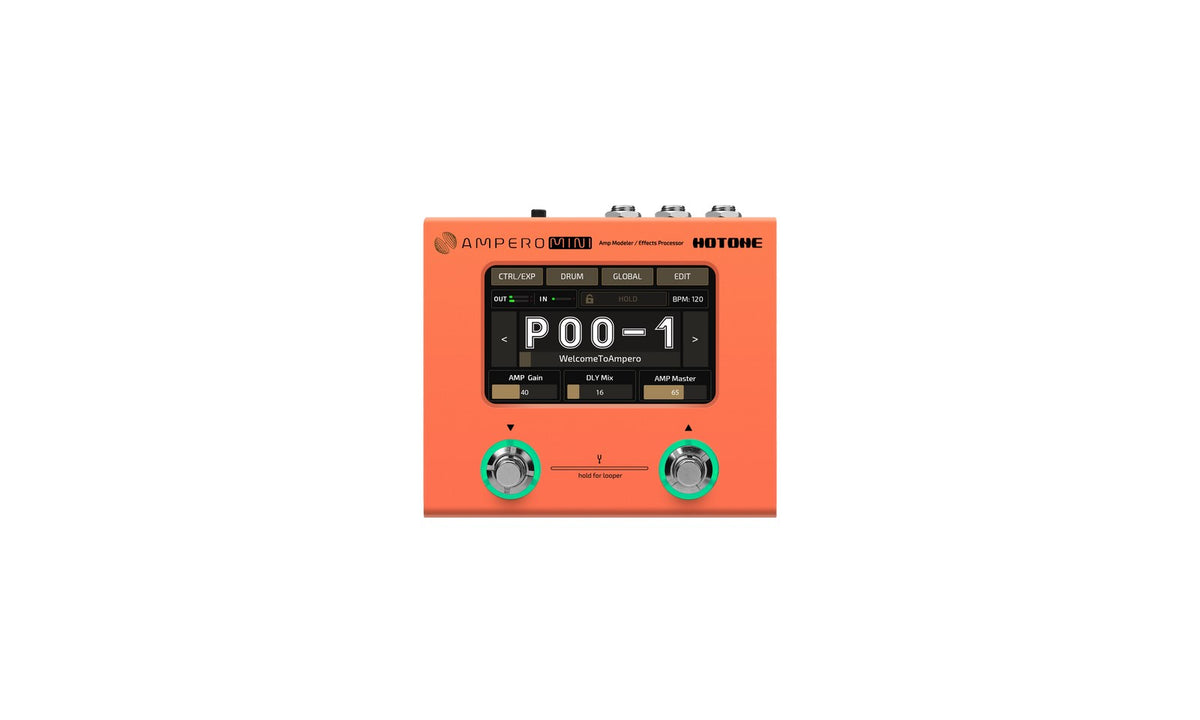Hotone Ampero Mini (Orange) - multiefekt gitarowy