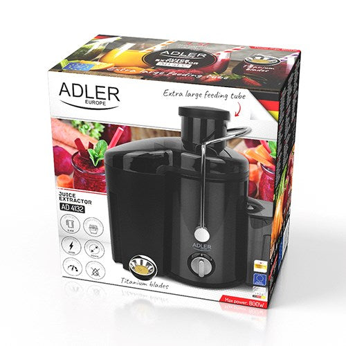 ADLER AD 4132 Juicer 800 W Stainless Steel