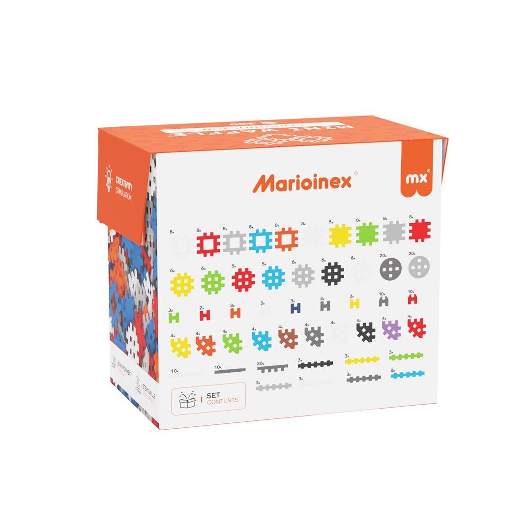 MARIOINEX Mini Waffle Building Blocks  300 pieces
