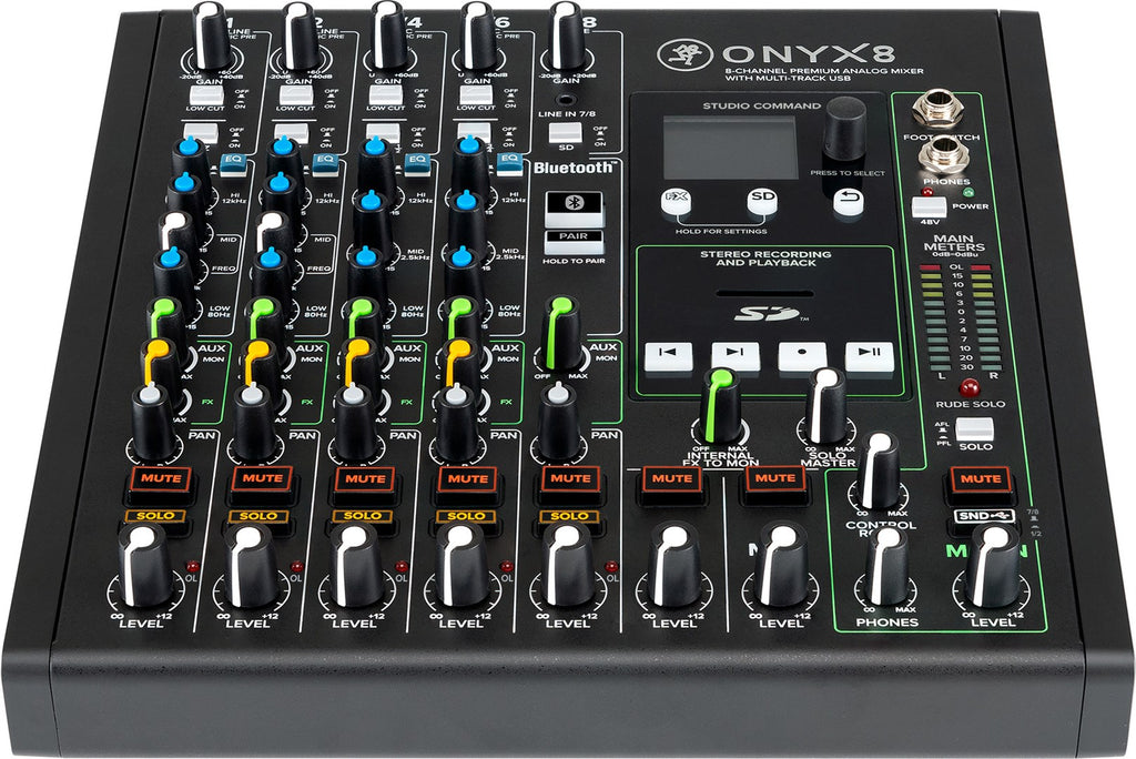 Mackie Onyx 8 Analog Mixer with USB