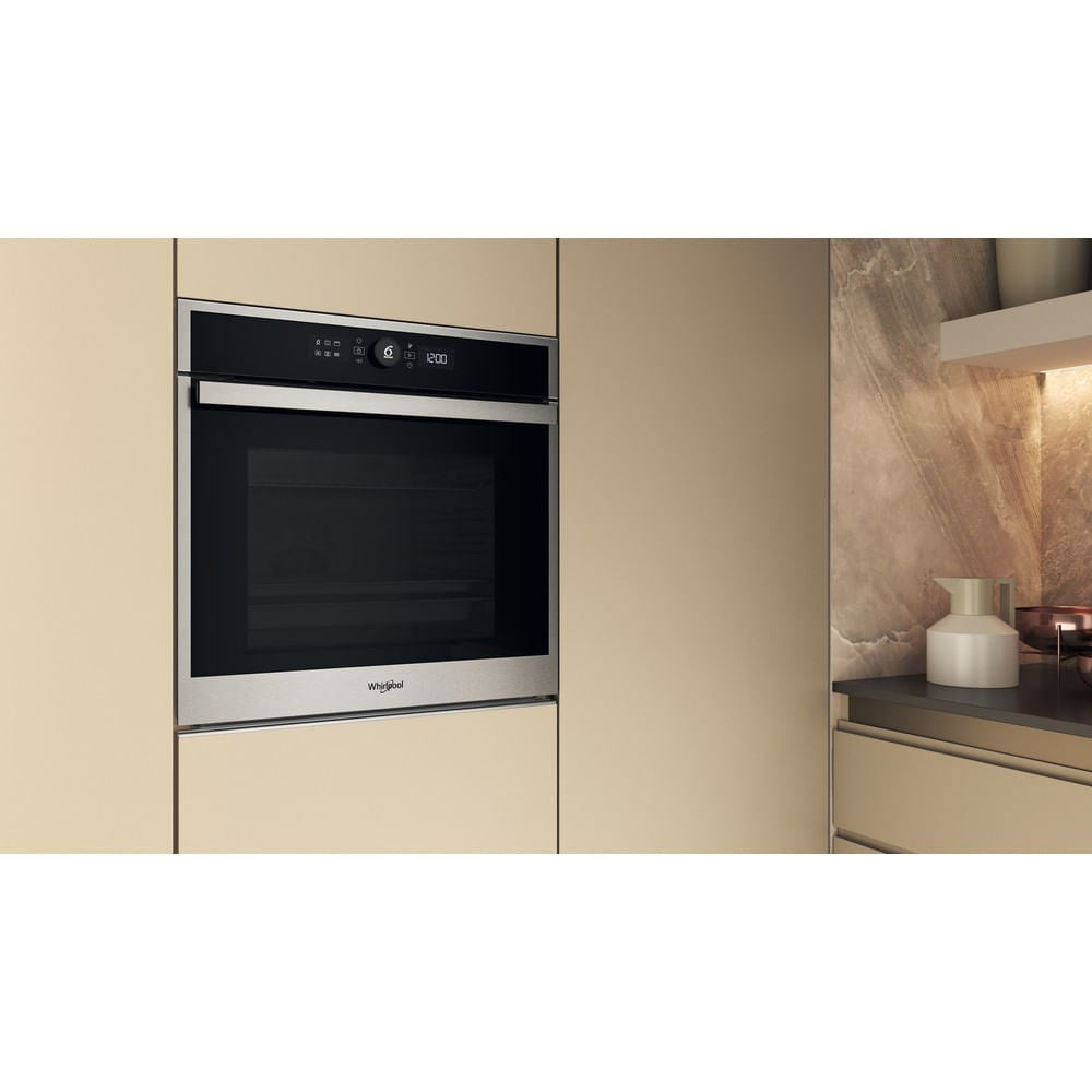 Whirlpool WOI4S8CM1SXA 73 L Black  Stainless steel