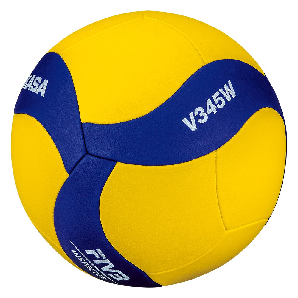 MIKASA Volleyball V345W - Indoor - Faux Leather - 220 g - 181x271x119mm