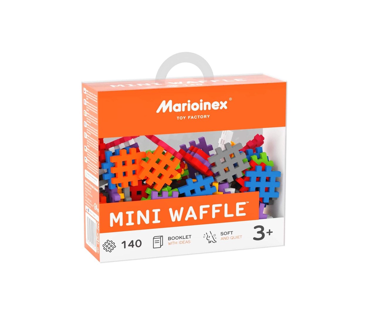 MARIOINEX Mini Waffle Building Blocks  140 pieces