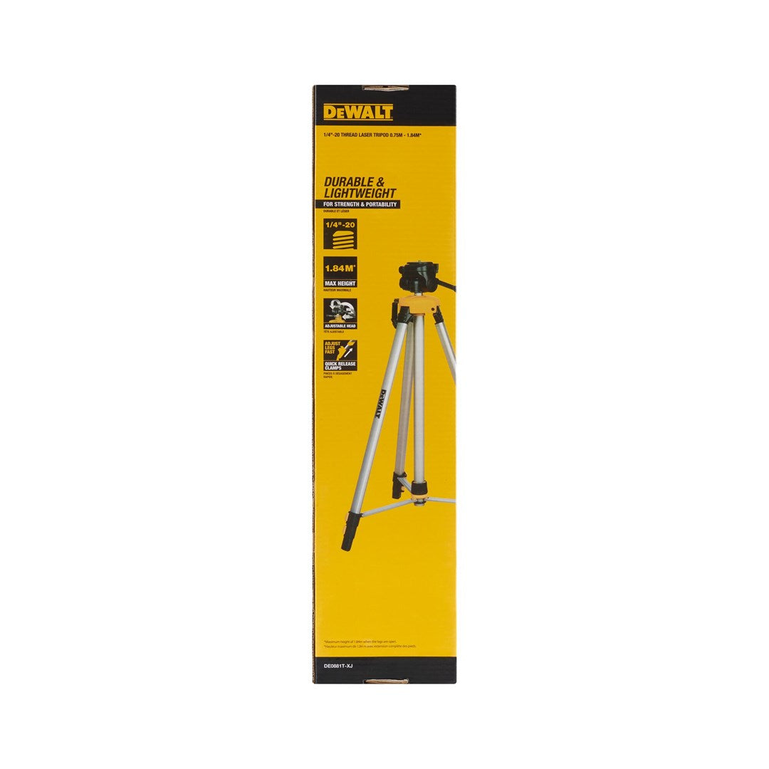 DeWalt Mini Tripod 1/4" Aluminum DE0881T-XJ