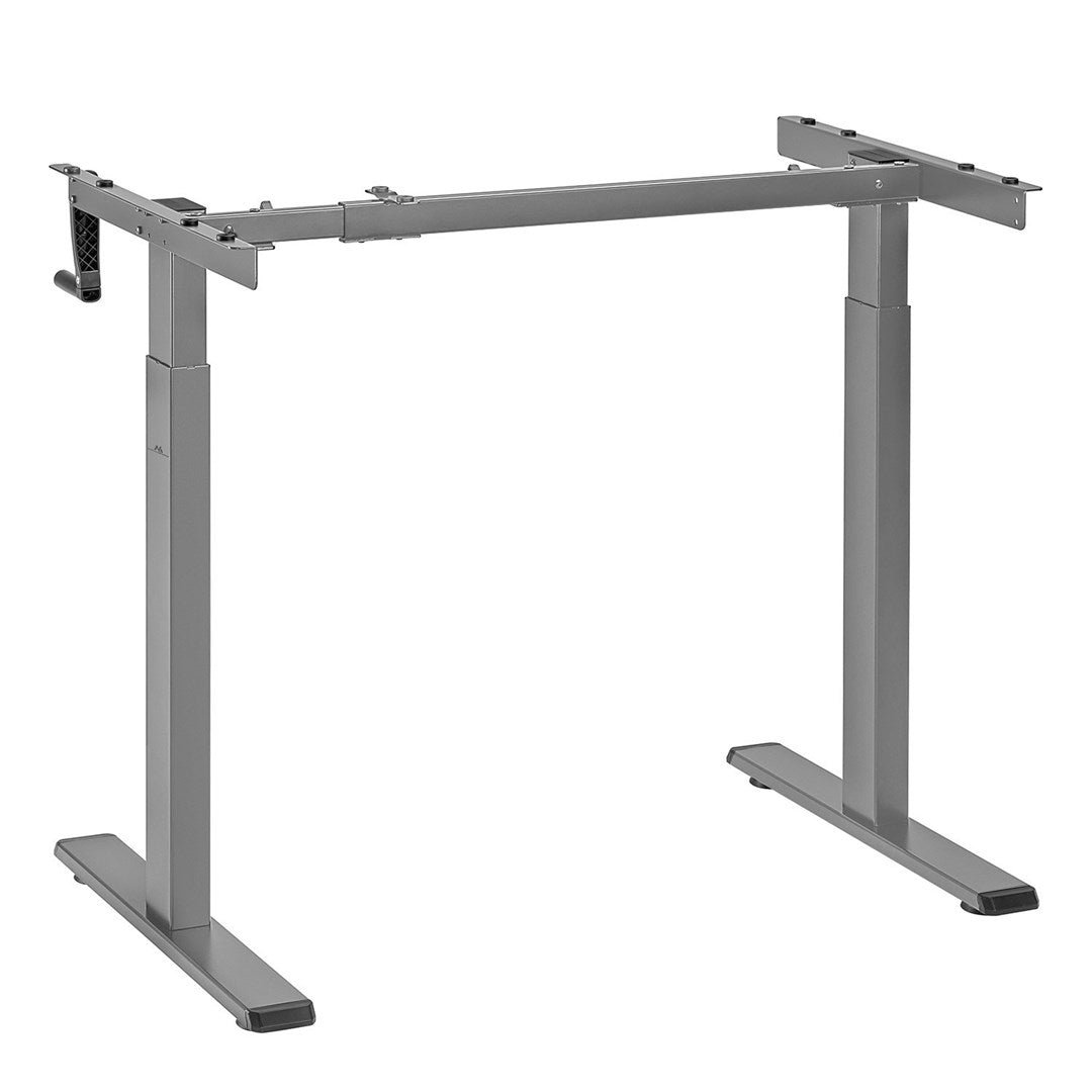 Maclean Manual Height Adjustable Desk Frame Max 60 kg 70-120 cm MC-790NG