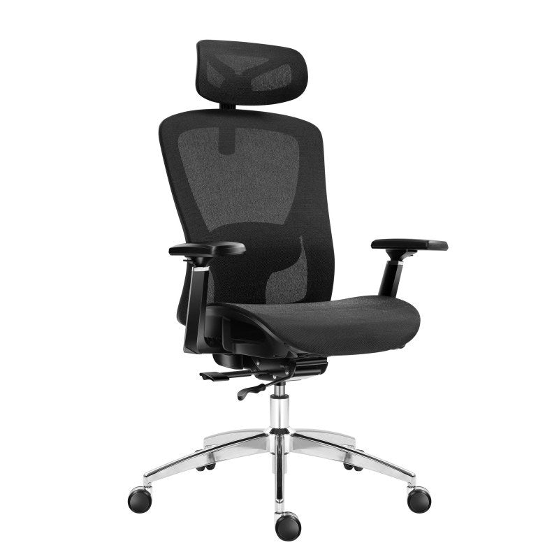 Expert 5.3 Black Mesh Swivel Chair - Ergonomic Design - Adjustable Features