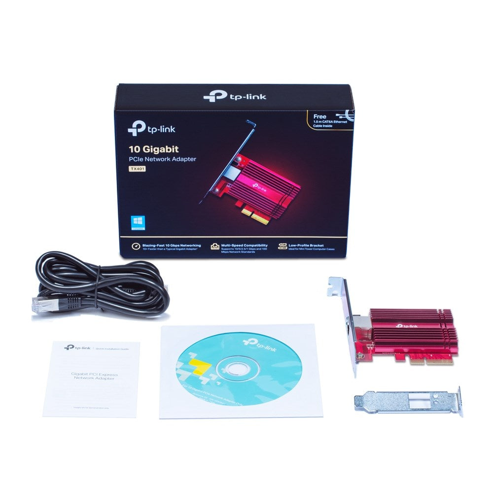 TP-Link TX401 Network Card - Internal Ethernet - 10000 Mbit/s