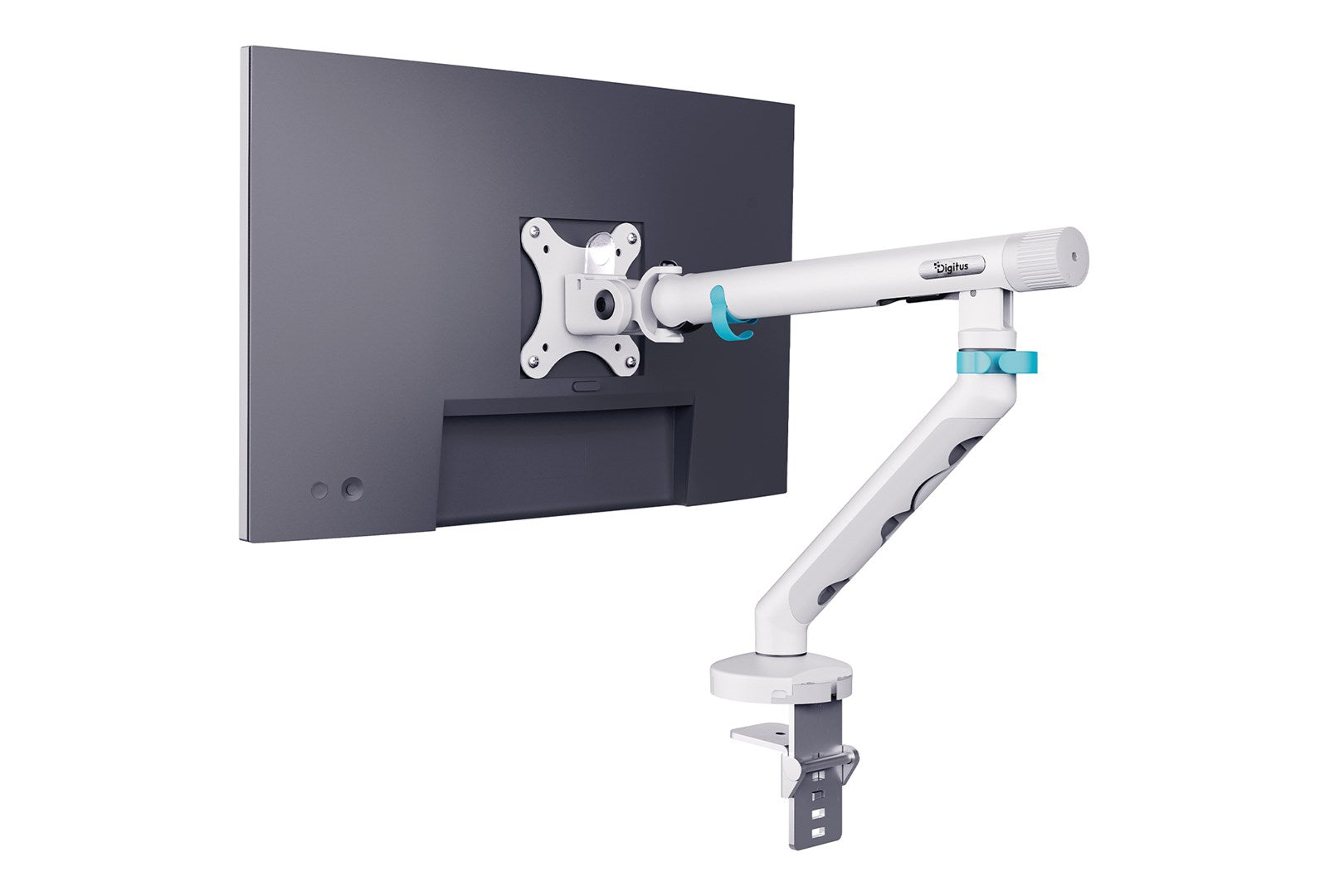 Digitus DA-90470 Single Monitor Mount for 35" Screens up to 10 kg - White