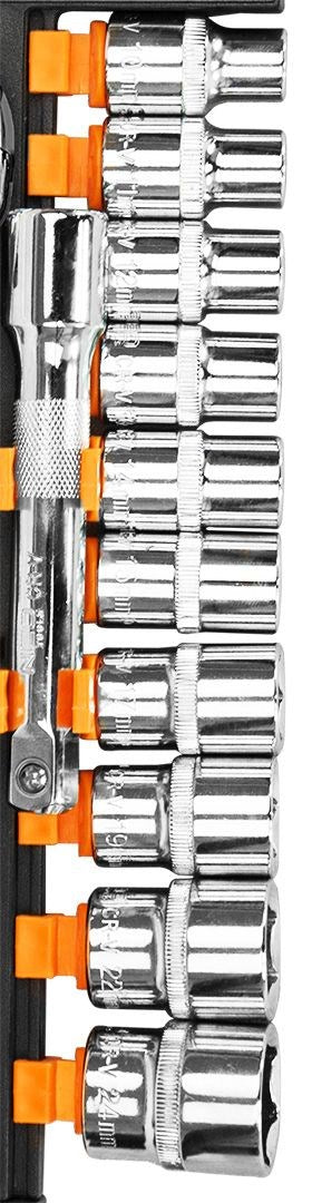 NEO TOOLS Socket Set 3/8 Inch 1070 g 10-020