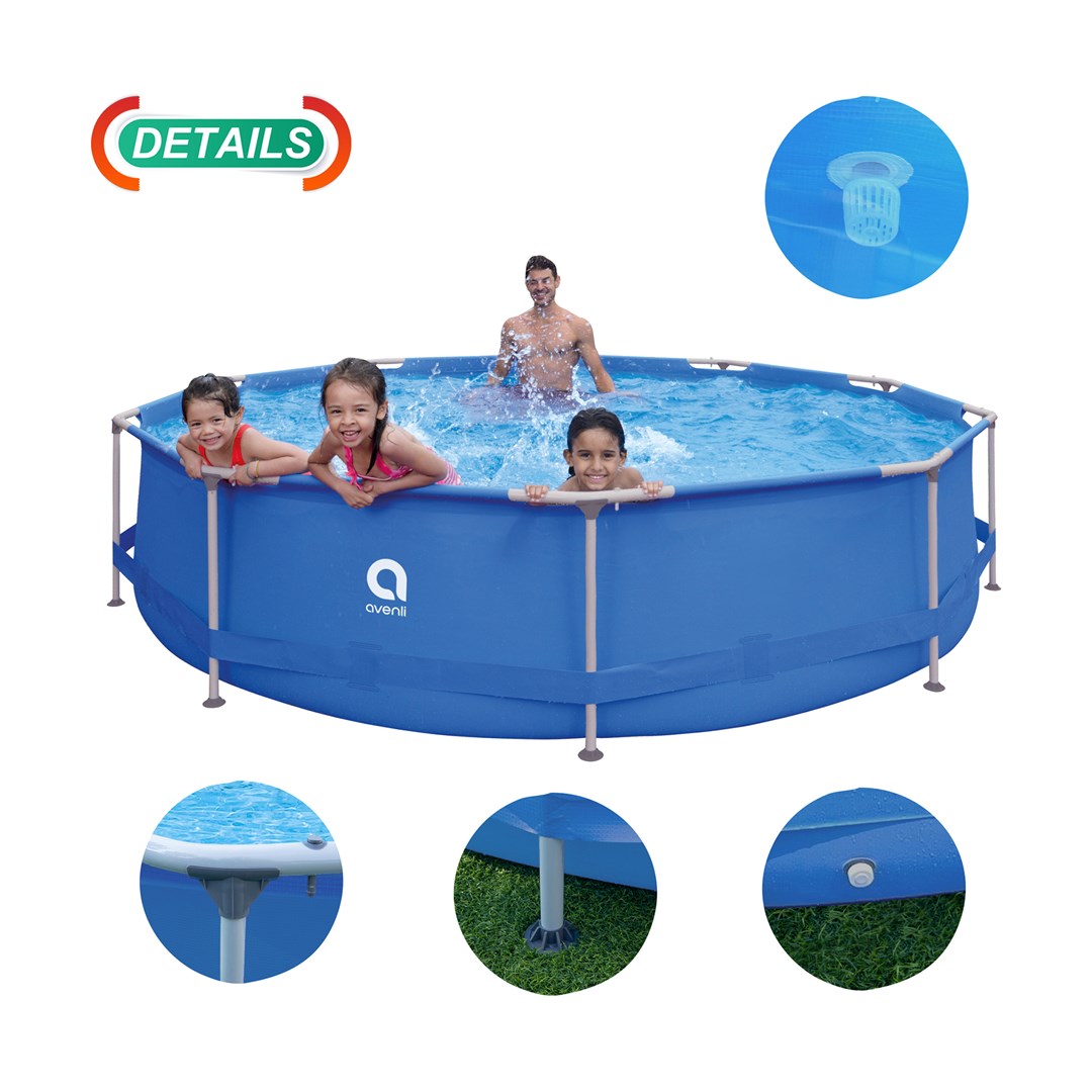 AVENLI Round Frame Swimming Pool 366x76 Set