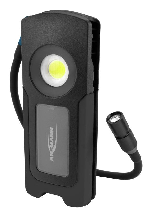 Ansmann WL1500R Pocket Flex LED Work Light 1600lm - Black IP65 IK08