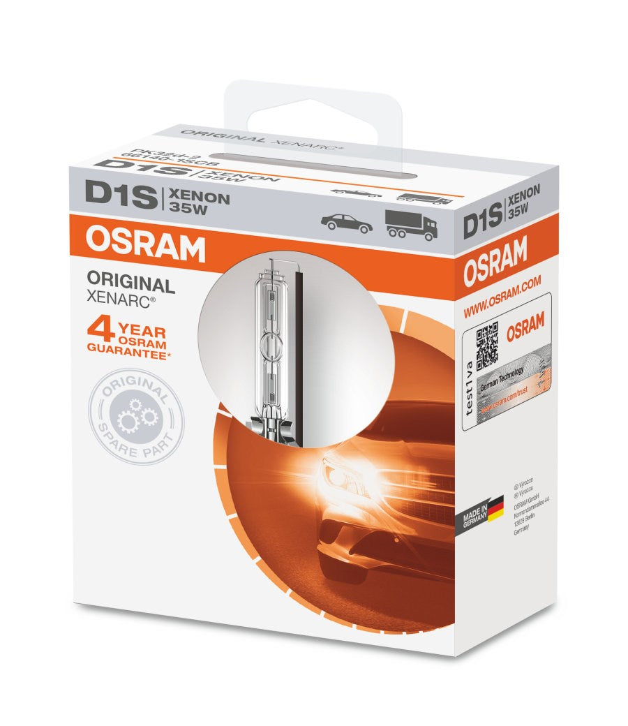 OSRAM Car Light Bulb PK32d-2, 35V, 3200lm, 89 g, Model 66140-1SCB
