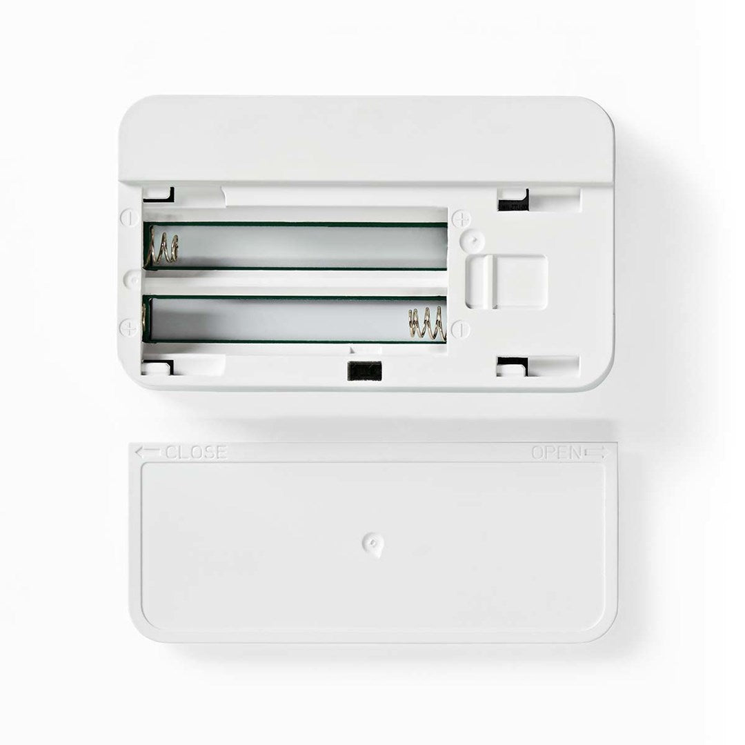 Nedis ZBSC30WT digital weather station White LCD Battery