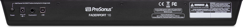PreSonus FaderPort 16 Universal USB Controller 5404 g 412 mm x 128 mm x 621 mm