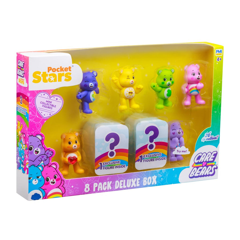 P.M.I. Kids World Care Bears S1 Figures 8 Pack Deluxe Box Assortment CB2070