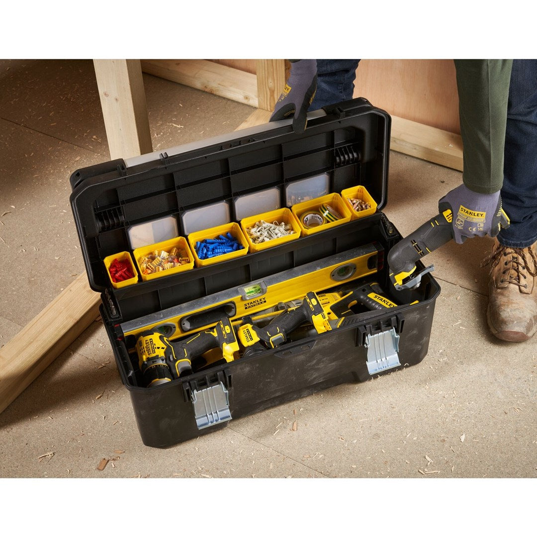 Stanley FMST1-75791 small parts/tool box Metal  Plastic Black