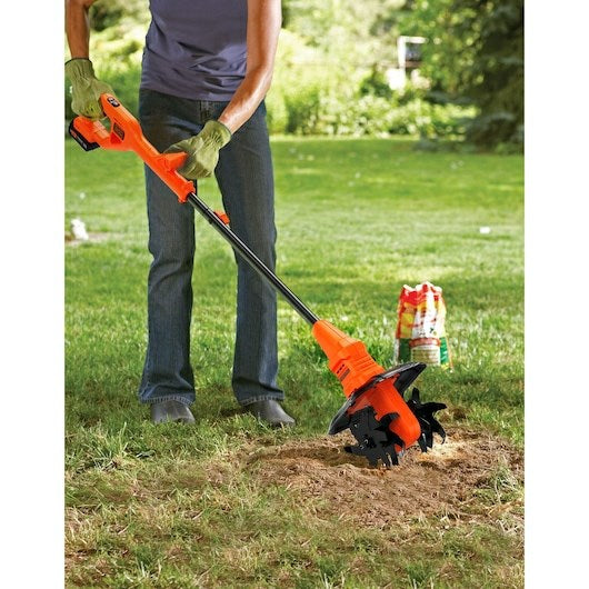 Black & Decker BETL1820L-QW Mini Tiller Electric Battery