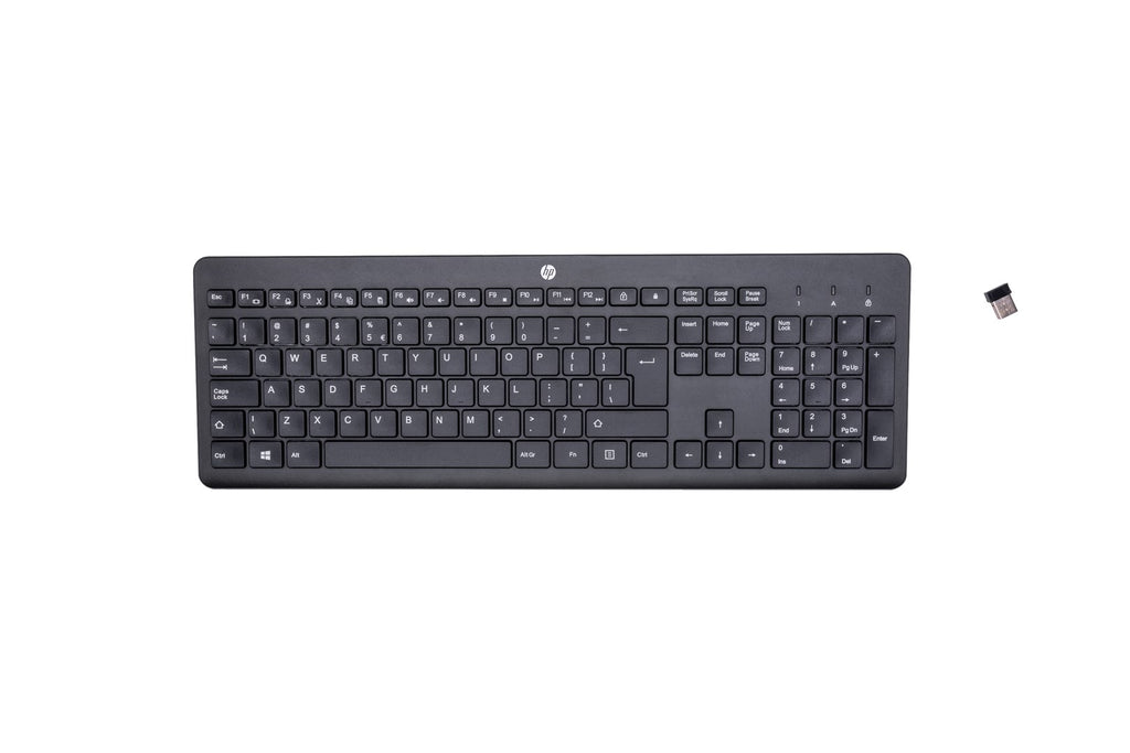 HP 230 - Wireless Keyboard - 2.4 GHz - Black - for OMEN, Victus, Pavilion Plus Laptops - 3L1E7AA#ABB