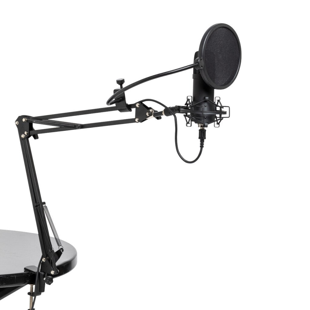 STAGG SUM45 Set - USB microphone set with microphone  stand  shock mount  pop filter and USB cable
