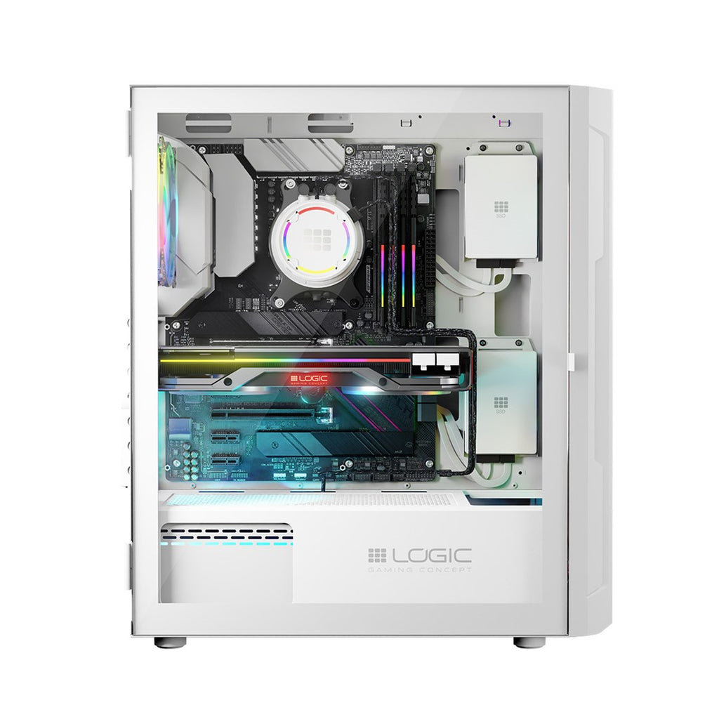 Logic ARAMIS ARGB Mini USB 3.0 Case White