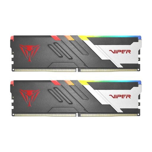PATRIOT VIPER VENOM RGB 32GB DDR5 6000MT/s UDIMM Kit: 2 x 16GB (PVVR532G600C30K) 2X16GB
