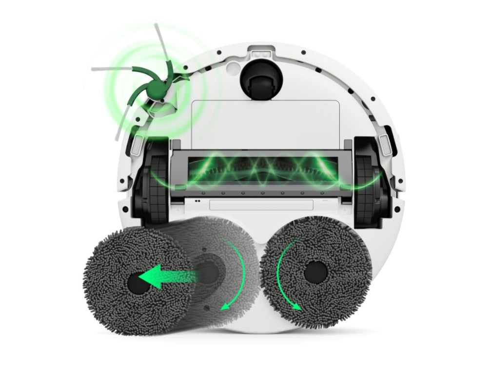 IROBOT Roomba Combo 575 Robot Vacuum 25000 Pa Suction 5200 mAh Rechargeable