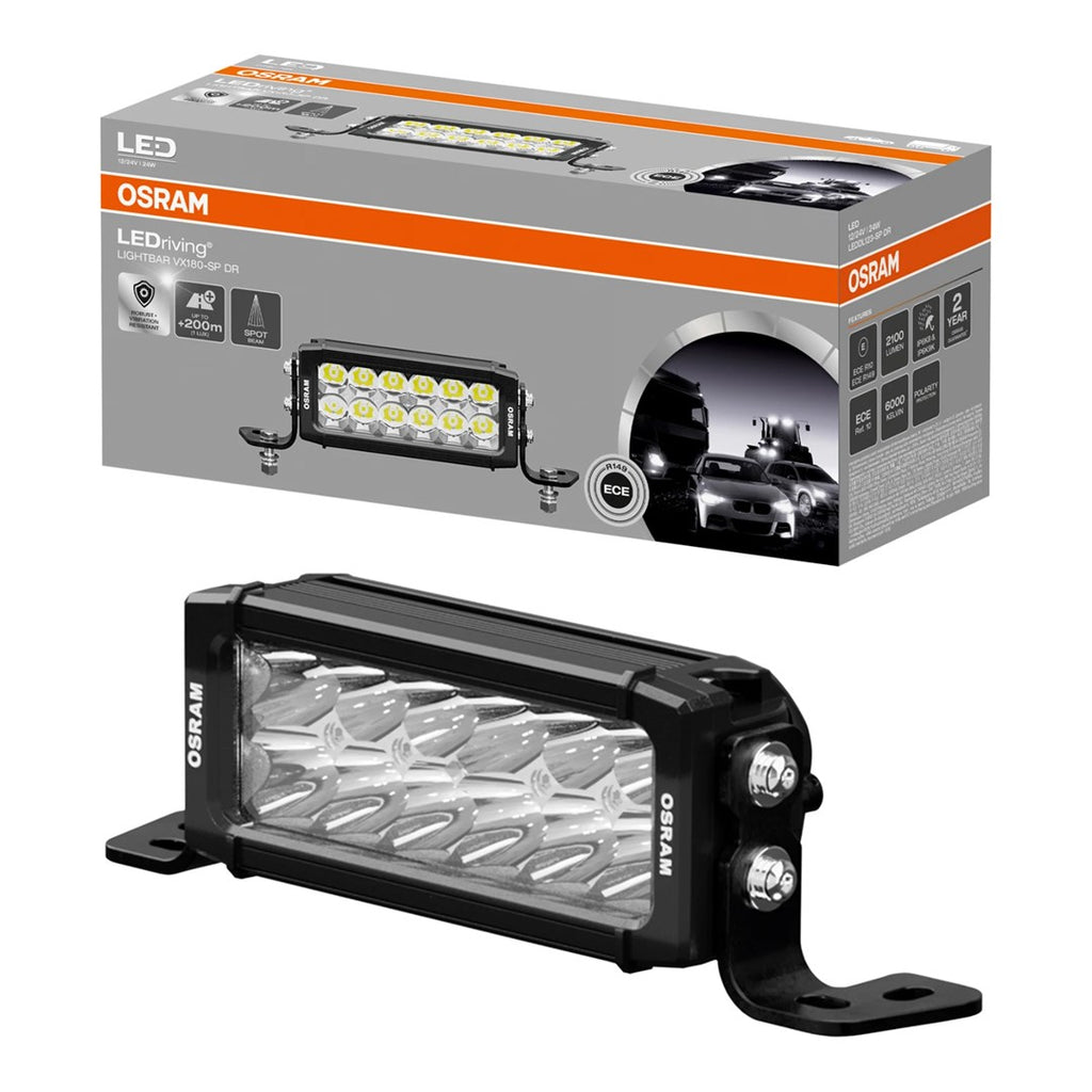 OSRAM Car Bulb Halogen 146114 White Light 782 g 105x130x55mm LEDDL123-SP DR