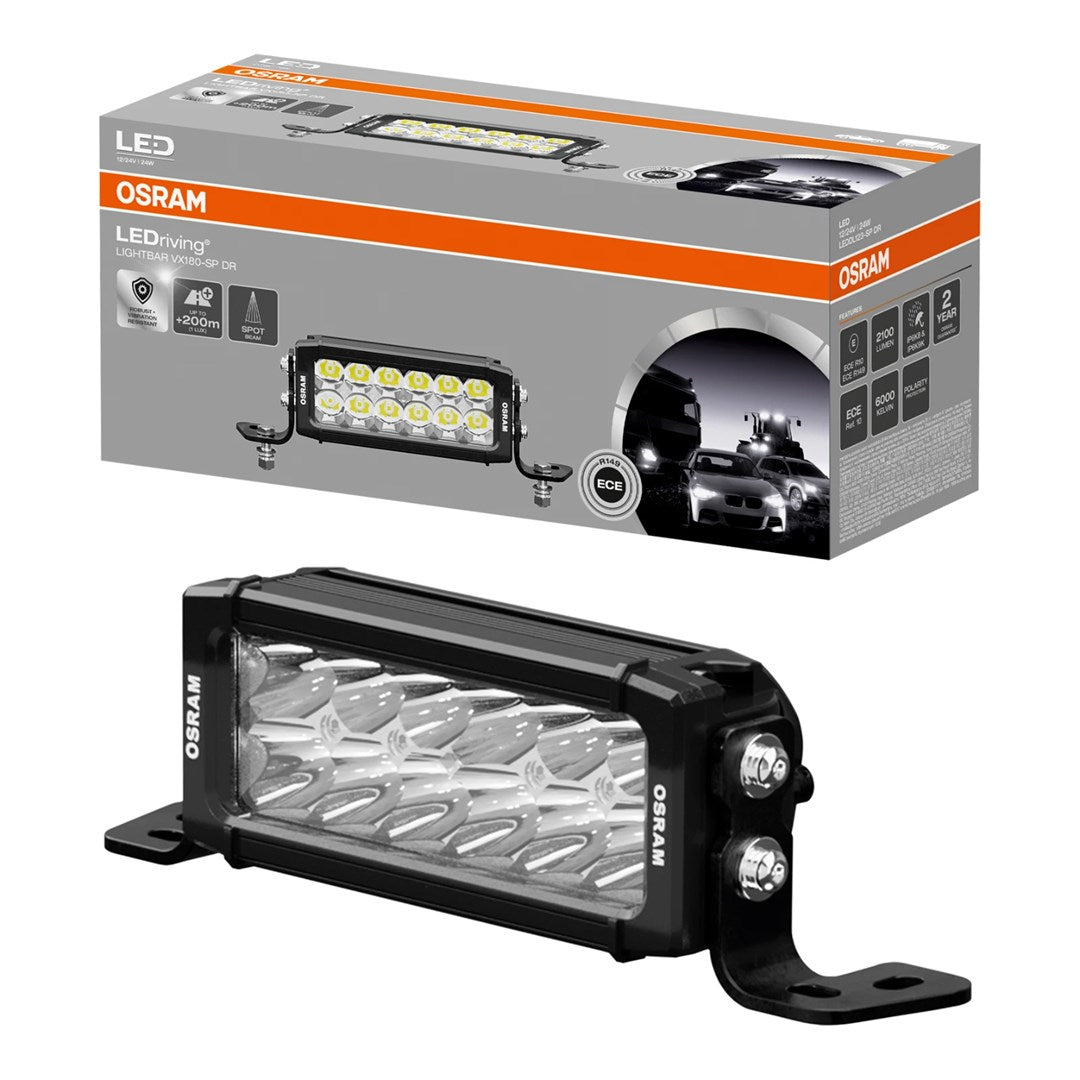 OSRAM Car Bulb Halogen 146114 White Light 782 g 105x130x55mm LEDDL123-SP DR