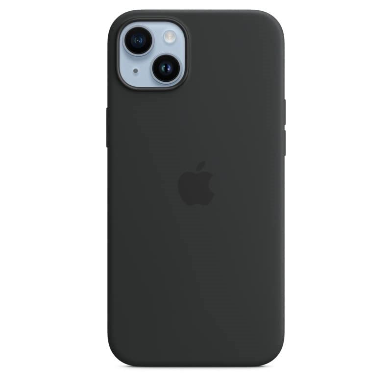 Apple iPhone 14 Plus Silicone Case - Midnight - MagSafe - Model MPT33ZM/A