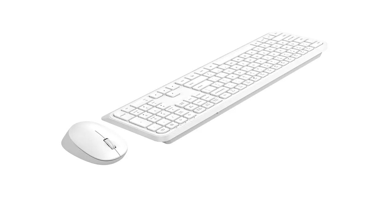Philips Keyboard and Mouse Set SPT6307W/00 Wireless QWERTY for Windows, Mac, Linux