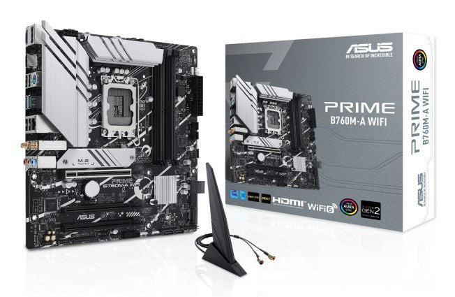 ASUS PRIME B760M-A WIFI Motherboard LGA 1700 micro ATX Intel B760