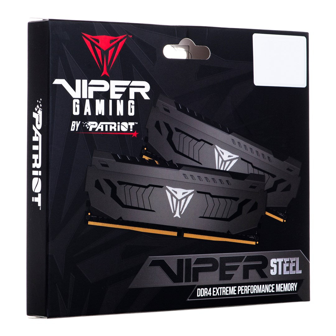 Patriot Extreme Performance Viper Steel - DDR4 64GB (2 x 32GB) - 3200 MHz - CL16 - PVS464G320C6K 288-PIN