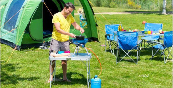 CAMPINGAZ Contact Grill 2000023717 2000 W with Lid and Round Design