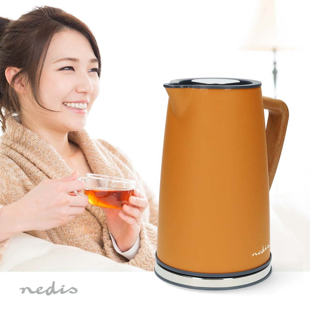 Electric kettle Nedis 1.7 L Orange