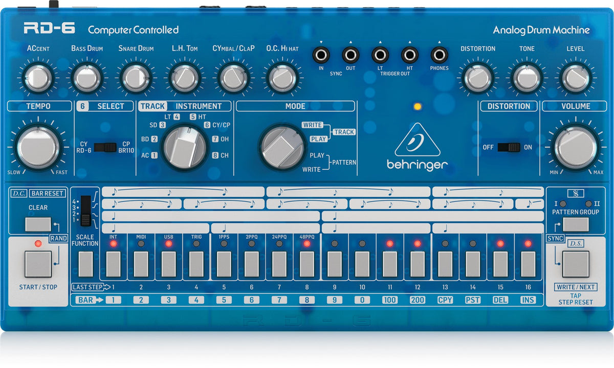 Behringer RD-6-BB Analog Drum Machine