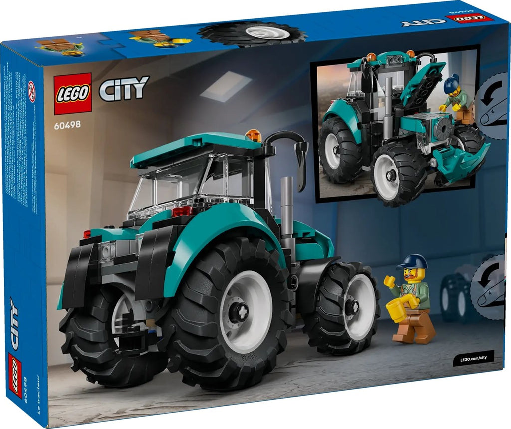 LEGO CITY 60498 Tractor Building Set - 204 Pieces - Ages 6+