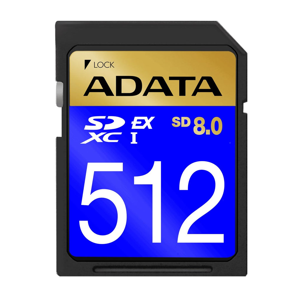 ADATA Premier Extreme SDXC Memory Card 512 GB UHS-I/U3 V30 SD512GEX3L2-C