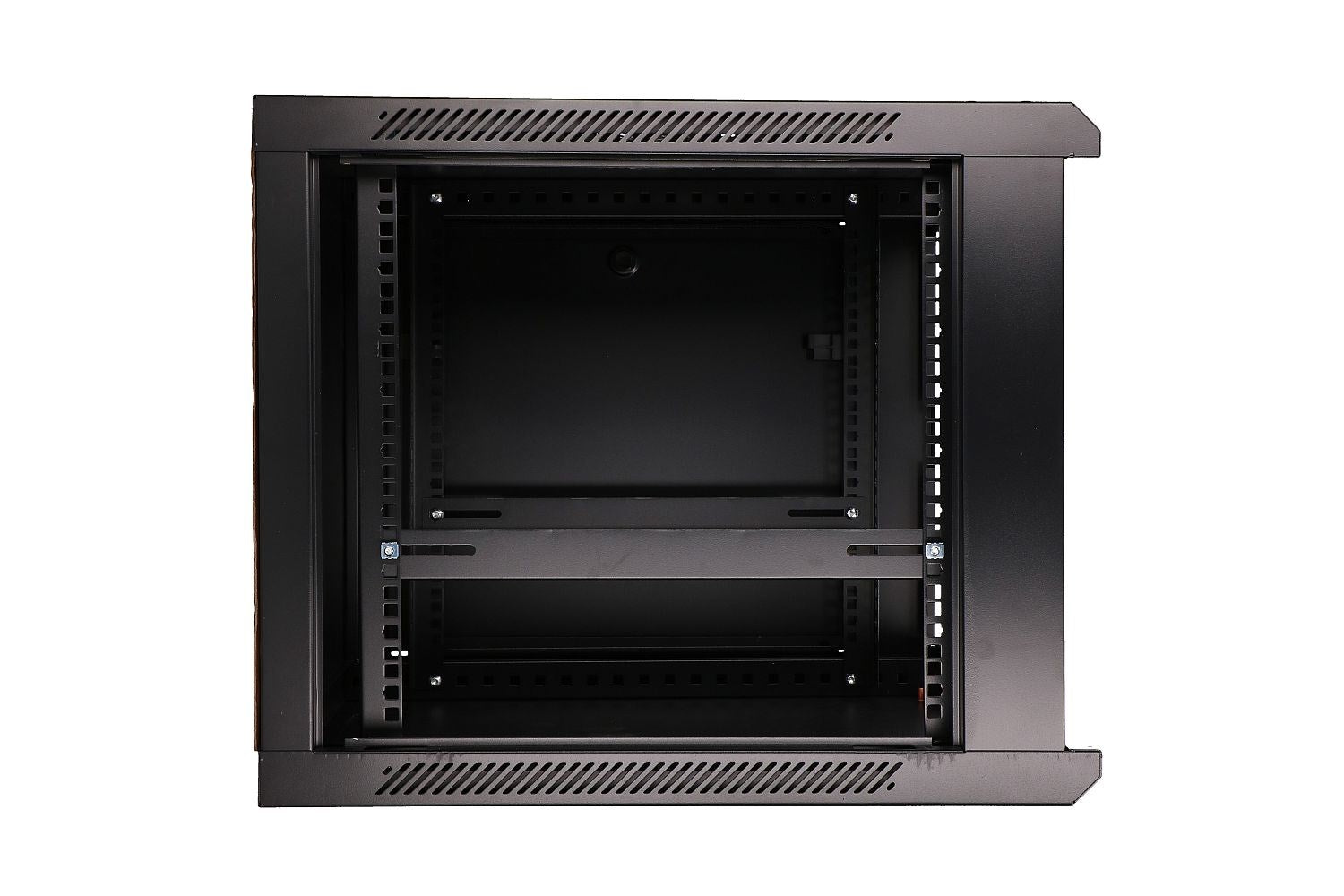 Extralink Rackmount Cabinet 9U 600x600 Black Wall Mounted