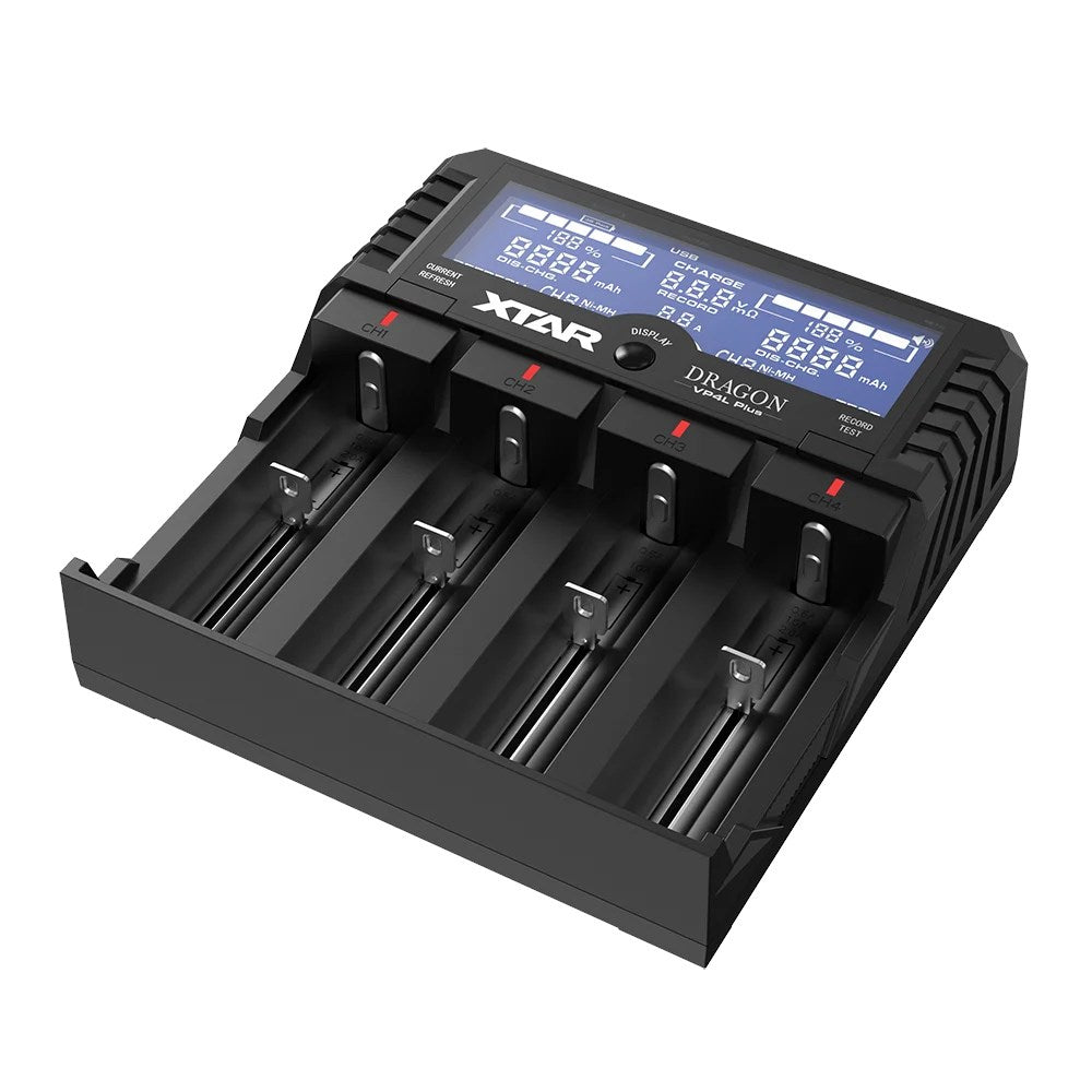 XTAR BATTERY CHARGER DRAGON LI-ION VP4L PLUS