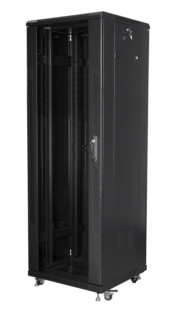 Lanberg FF01-6637-12B 19-inch Freestanding Rack Cabinet 37U Black