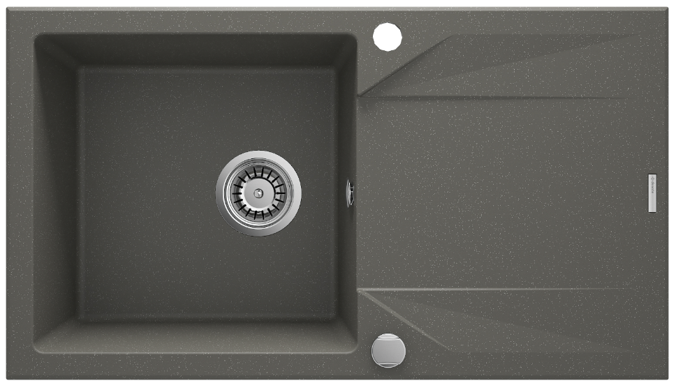 Deante Granite Sink 1-Bowl with Drainer